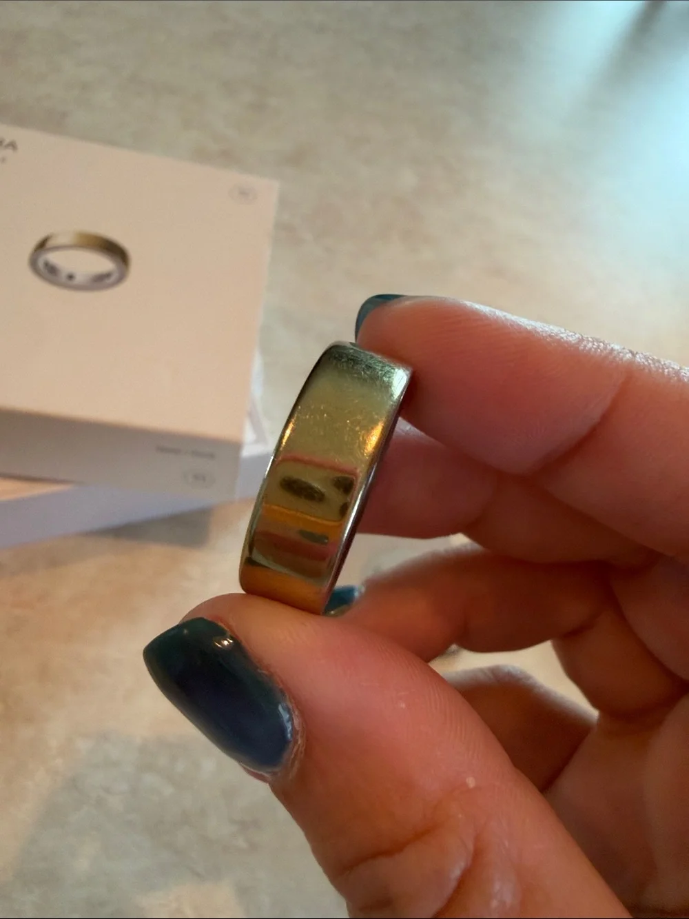 Oura Ring Gen 4 - GOLD - Size 11
